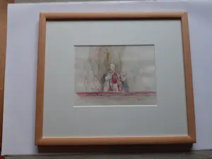 Alexander Lichtveld - Aquarel, Paus. kopen? Bied vanaf 40!