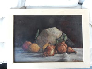 Hubert Bellis - STILLEVEN / bloemkool, met citroen en uien. / Hubert Bellis kopen? Bied vanaf 225!