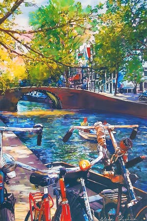 Elena Polyakova - Elena Polyakova - Een gracht in Amsterdam kopen? Bied vanaf 55!