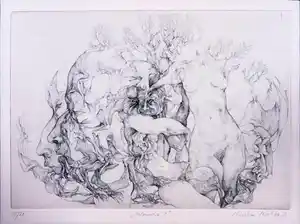 Christian Mischke - Ets, Melancolia II verkauft für € 106!
