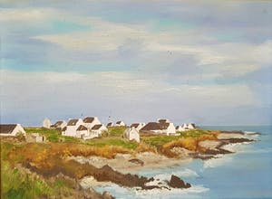 Niet of onleesbaar gesigneerd - kustlandschap kopen? Bied vanaf 1!