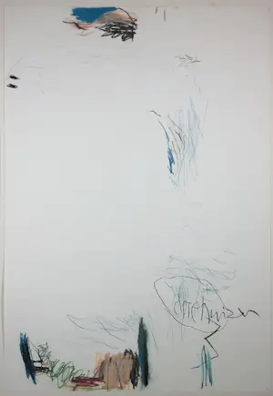 Hanneke Saaltink - Pastel op papier, Driehuizen - Ingelijst kopen? Bied vanaf 20!