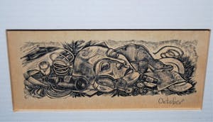 Willem Rozendaal - 12 houtgravures vd maanden 1934-potloodgesigneerd en beschreven kopen? Bied vanaf 70!