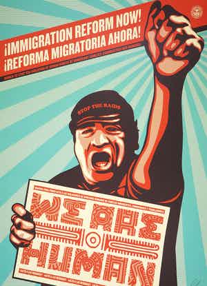 Shepard Fairey - OBEY - We are human verkocht voor € 1!