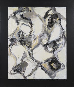 Bert Braam - Acryl op paneel, Moving - Ingelijst kopen? Bied vanaf 40!