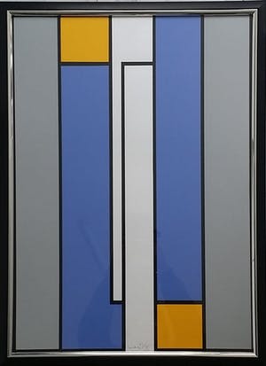 Siep van den Berg - - Prachtige grote zeefdruk uit +/- 1990 kopen? Bied vanaf 150!