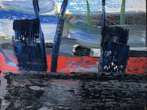 Erik Oldenhof - olieverf op doek - zonder titel - ingelijst - 2002 kopen? Bied vanaf 350!