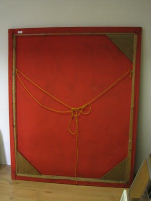 Niet of onleesbaar gesigneerd - Heftig neo Expressionistisch "nieuwe Wilden" schilderij. - GROOT!! kopen? Bied vanaf 1!