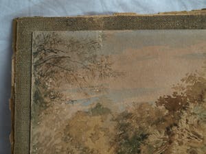 Melchior Fritsch - Aquarel , “An der Schwarza” – 1879 kopen? Bied vanaf 10!