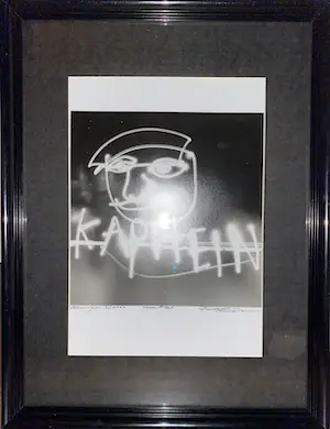 Paul Blanca - 'Kapitein'; Generation Lightsdrawing - INGELIJST kopen? Bied vanaf 150!