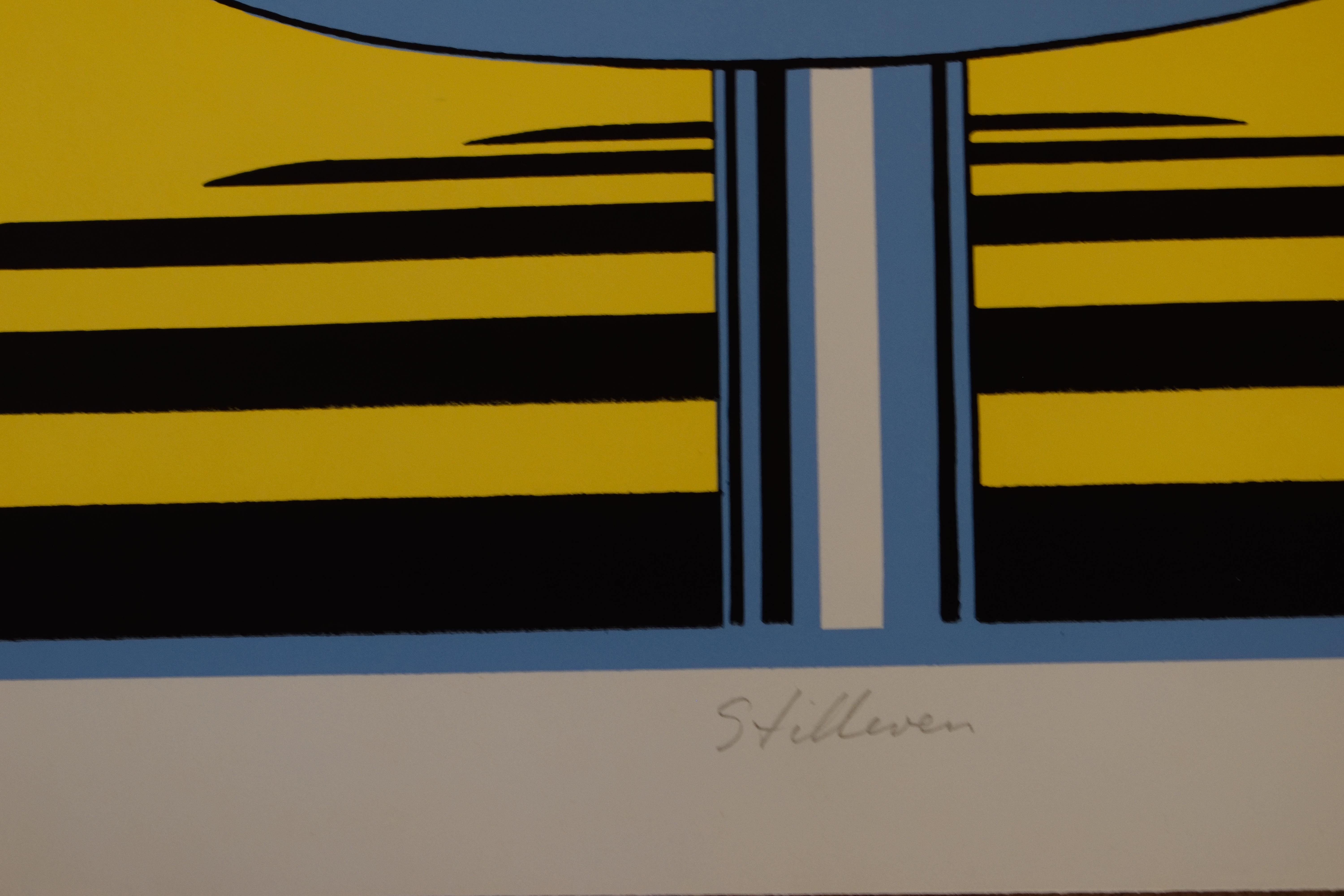 Ton Klop - Zeefdruk - Stilleven - 1970 kopen? Bied vanaf 50!