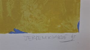Jeroen Krabbe - 2 zeefdrukken kopen? Bied vanaf 950!