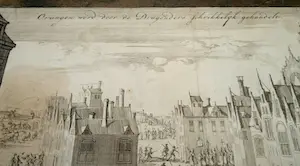 Jan Luyken - Orangen door Dragonders schrikkelyk onthaalt (LAATSTE KANS!) kopen? Bied vanaf 35!