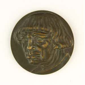 Gerrit van der Veen - Bronzen penning: Lucas van Leyden, 1933 verkocht voor € 65!