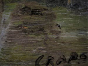 Pol Craps - Sfeervol olieverf - Belgisch impressionisme "Pajotten-landschap" gesigneerd kopen? Bied vanaf 20!