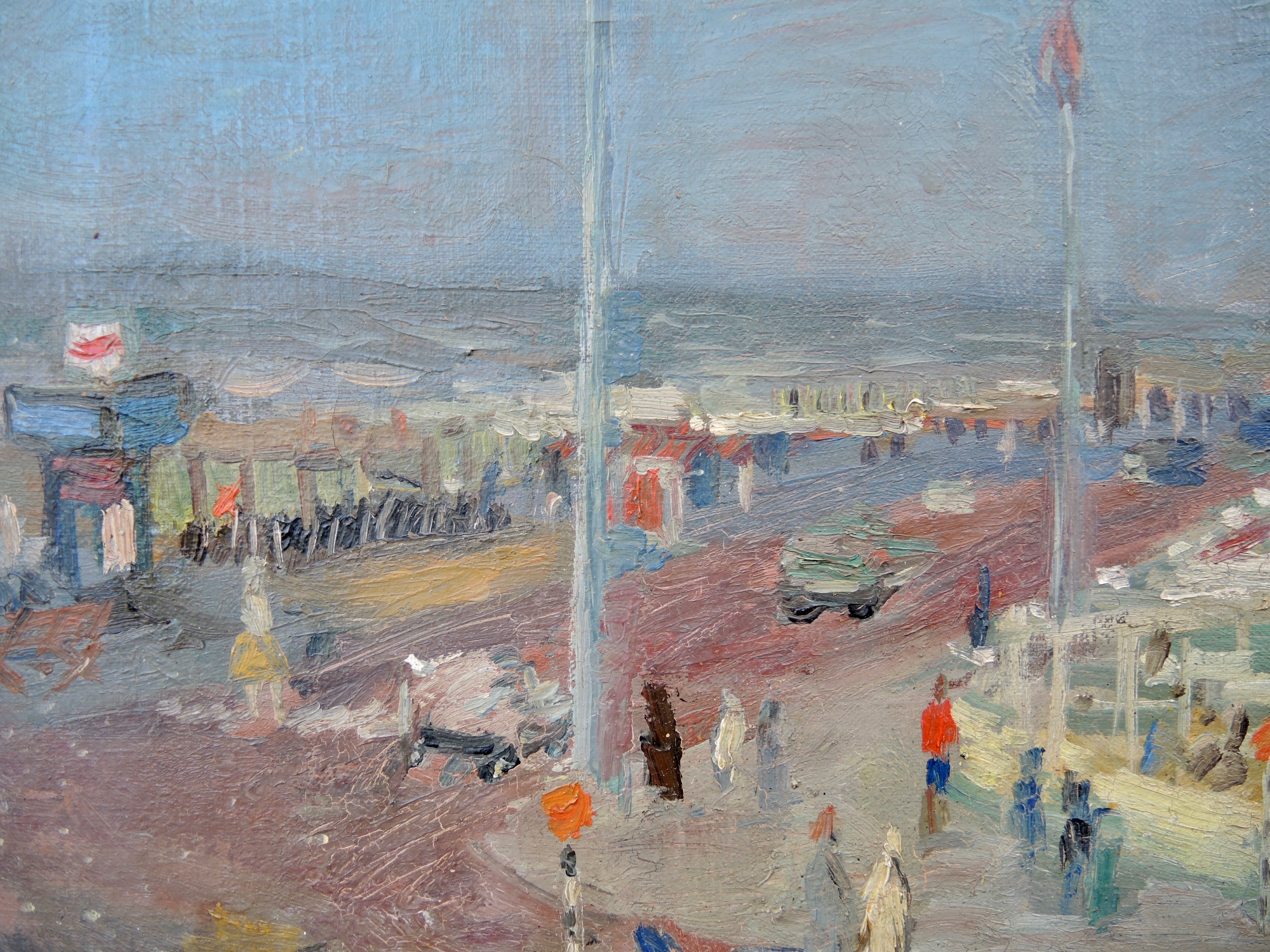 Agnes van den Brandeler - gezicht op Scheveningen kopen? Bied vanaf 500!