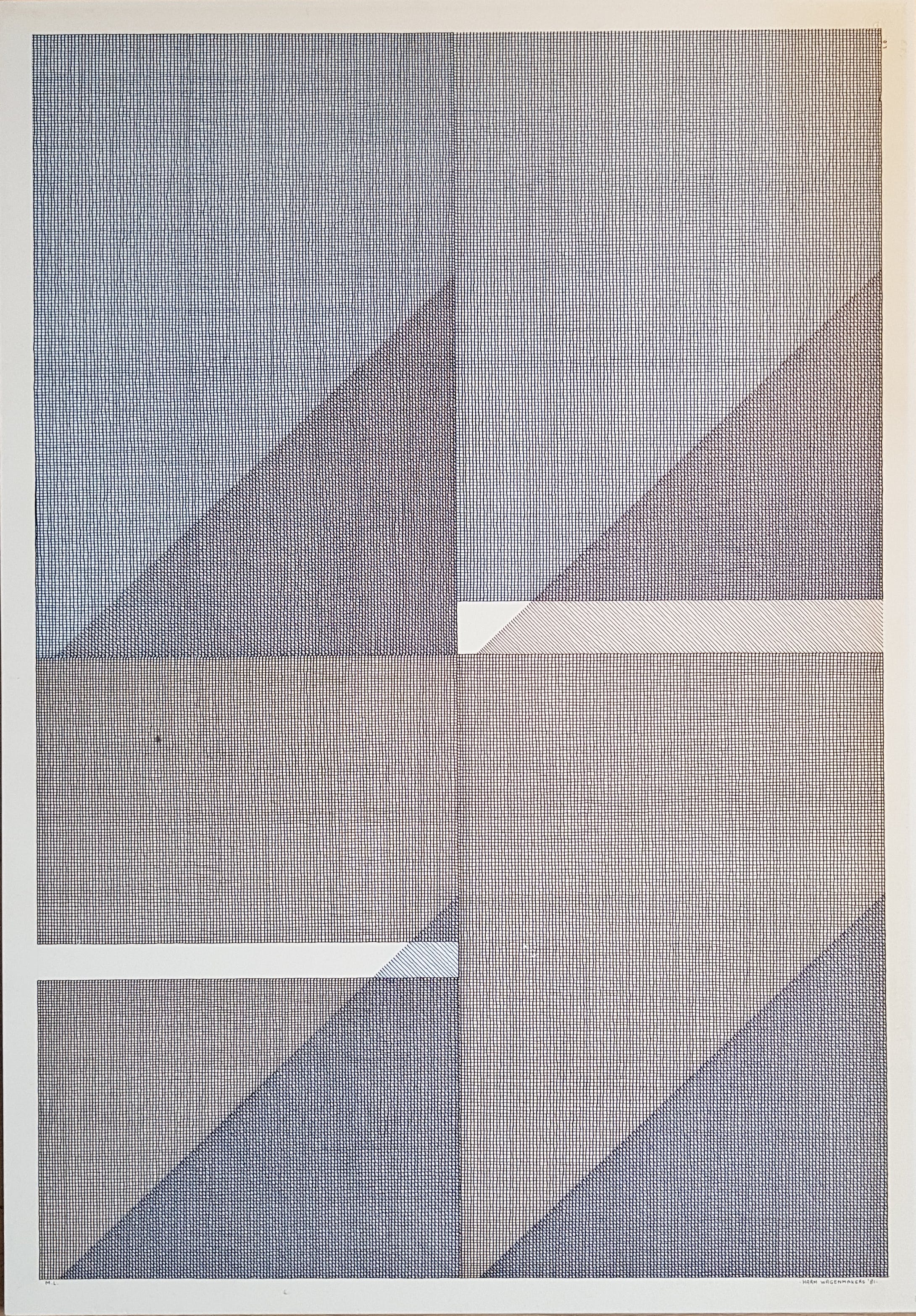 Harm Wagenmakers - 7 tekeningen, rotring pen kopen? Bied vanaf 250!