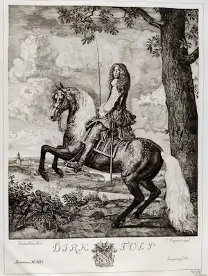 Pieter Dupont - Ruiterportret, Dirk Tulp verkauft für € 160!