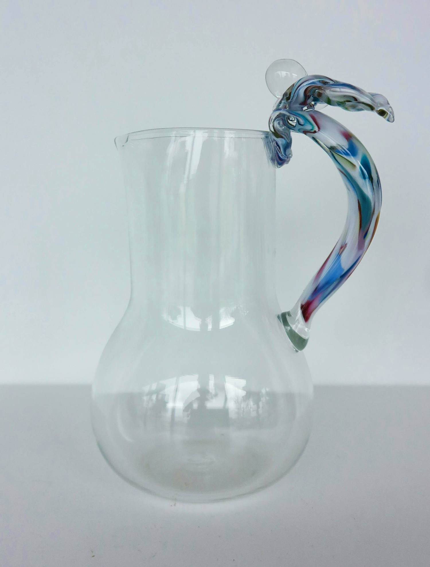 Sabine Lintzen - Glazen feest-karaf met speels gekleurd handvat + boek! kopen? Bied vanaf 60!