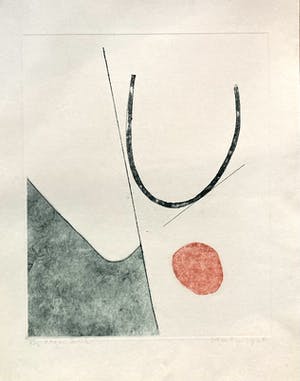 Jan Montyn - “Traveé 2” eigendruk. kopen? Bied vanaf 75!