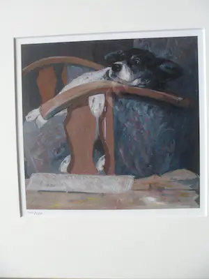 Pieter Pander - Giclee, titel. Stip op de stoel kopen? Bied vanaf 45!