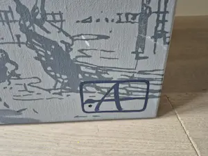 Alfred Degens - Acryl op doek - & More (2006), gesigneerd r.o. kaufen? Bieten Sie von 850!