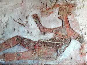 Rijnhard Schregardus - Materieschilderij. verkocht voor € 65!