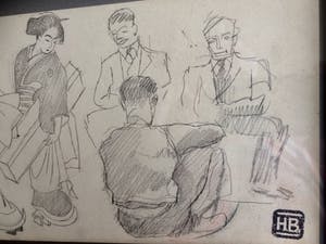 Herman Bieling - Japans gezelschap kopen? Bied vanaf 55!