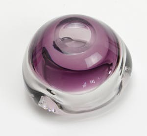 Willem Rozendaal - kristallen asbak - Kristalunie Maastricht kopen? Bied vanaf 15!