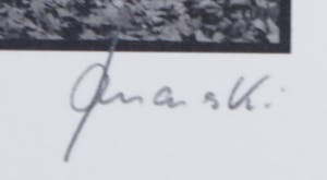 Ralph Janowski - Mooie zwart/wit print, Bos kopen? Bied vanaf 1!