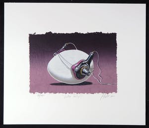 Sharon Amir - Zeefdruk op geschept papier, Listen baby! kopen? Bied vanaf 1!