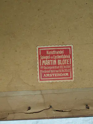 Karl Schwetz - Gerahmte Lithographie, Bäume am Wasser - 1930 kopen? Bied vanaf 1!