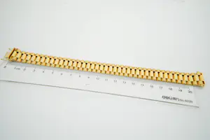29 - Bijzonder mooie en zware 18 Krt gouden "president" armband - heren model kopen? Bied vanaf 1870!