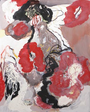 Bert Braam - Acryl op board, Thema groei kopen? Bied vanaf 1!