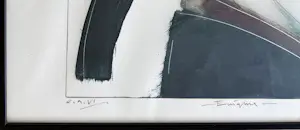 Dana Andreev - Kleurenets: 'Portret en profil' (1989) - Ingelijst kopen? Bied vanaf 85!