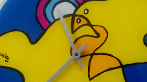 Corneille - Klok met vogels kopen? Bied vanaf 35!