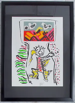 Karel Appel - Cobra figuur - oplage 7 van 10 kopen? Bied vanaf 595!