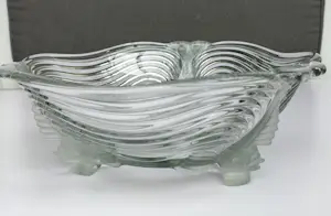 Josef Inwald - Art Deco glazen schaal met vissen kopen? Bied vanaf 50!