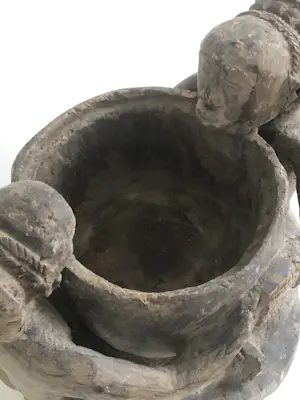 Congo - Offerpot, Luba People (Groot) kopen? Bied vanaf 125!