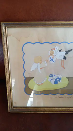 Jeanne Hebbelynck - Lithografie hand gekleurd 1937 kopen? Bied vanaf 25!