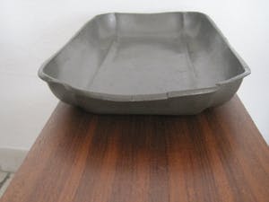 WMF - Gehamerd tinnen fruitschaal kopen? Bied vanaf 10!