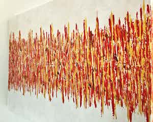 John Foppen - Rapsody In Gold + Red. ...... # K02 . XL. verkocht voor € 169!