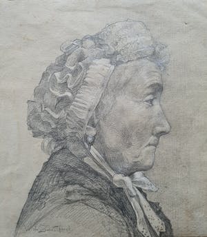 Willem de Zwart - Portret Dame kopen? Bied vanaf 1!