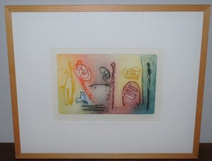 Ad Arma - ets - oplage 35 - ingelijst - incl catalogus kopen? Bied vanaf 60!