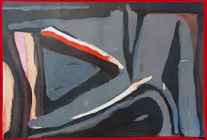 Bram van Velde - Abstracte compositie, originele litho kopen? Bied vanaf 60!