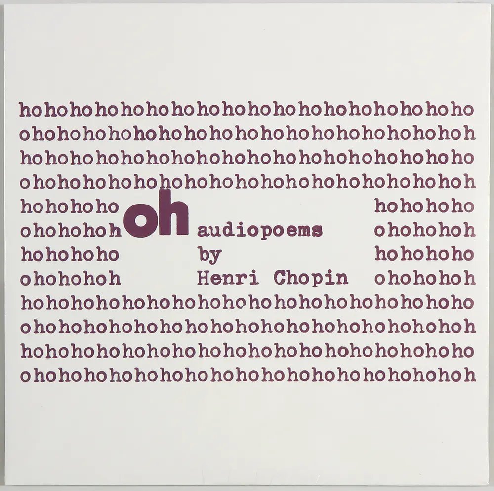 Henri Chopin (1922-2008)