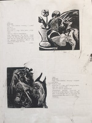 Peter Robert Keil - Neoexpressiv, inspiriert von Picasso, Berlin kopen? Bied vanaf 20!