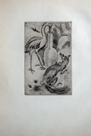 Jeanne Bieruma Oosting - Ets - De Vos en de Ooievaar kopen? Bied vanaf 50!