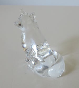 Hadeland - Kristallen figuur van een vos kopen? Bied vanaf 1!
