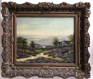 Niet of onleesbaar gesigneerd - HOLLANDSE PAARSE HEIDE kopen? Bied vanaf 1!